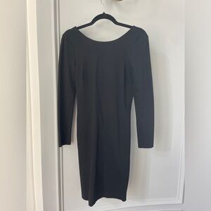 Banana Republic Black Long Sleeve Dress